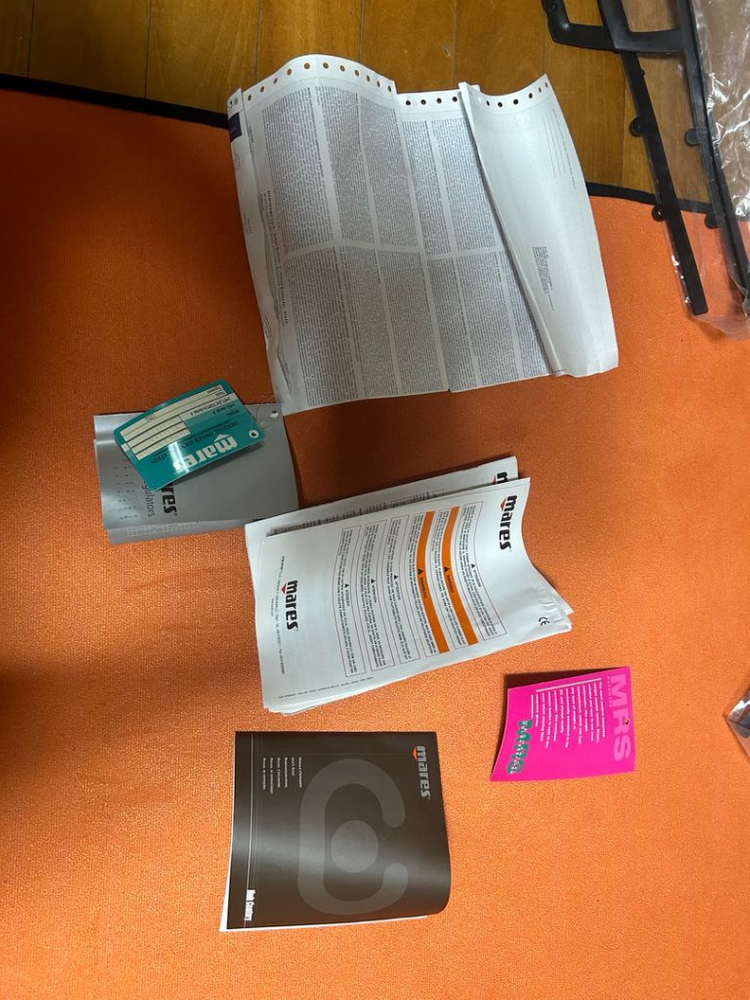 마레스 스쿠버다이빙 공기 조끼수트 (s.m 사이즈) 이미지