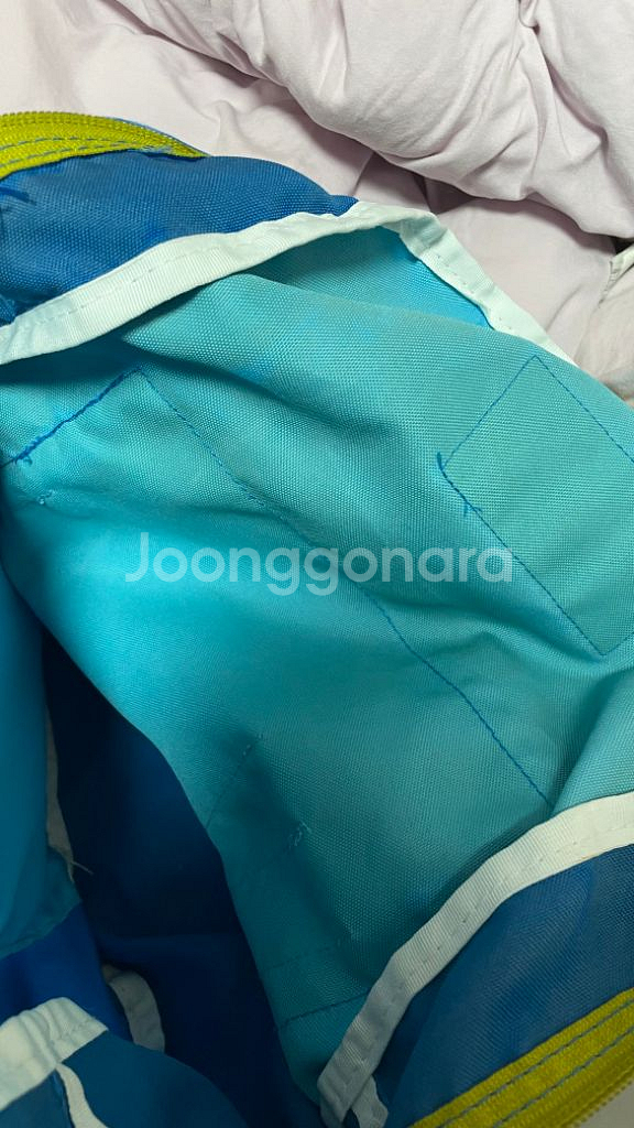 잔스포츠 백팩 희귀컬러 투톤컬러 유니크 빈티지--3