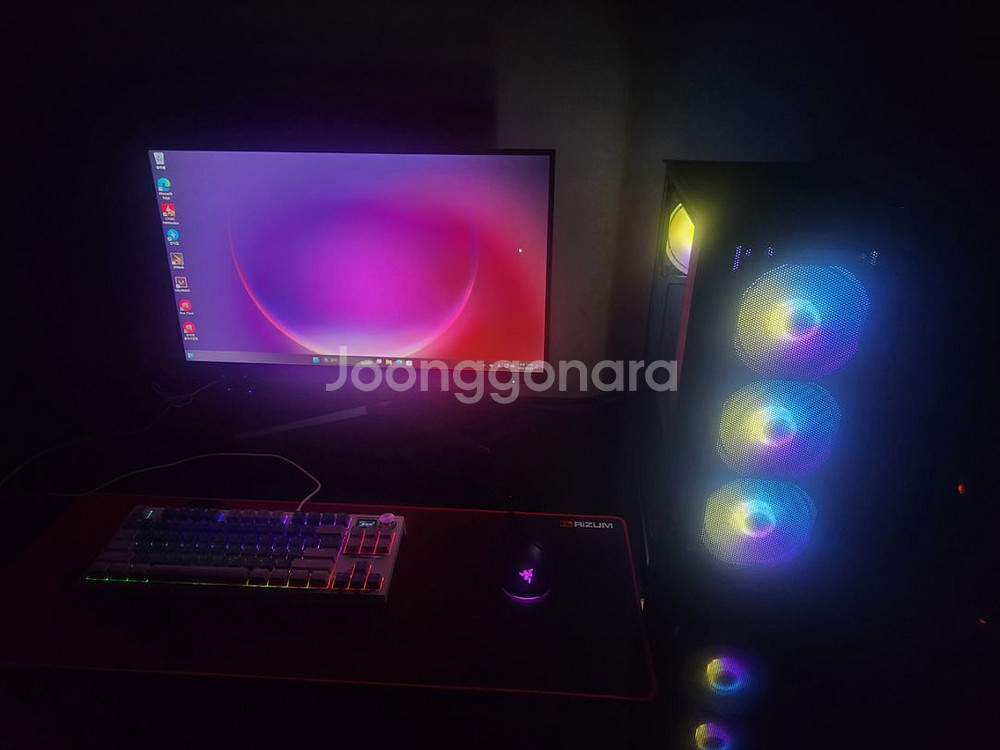 (개인)RTX 3060 고사양 게이밍 컴퓨터 풀세트--1