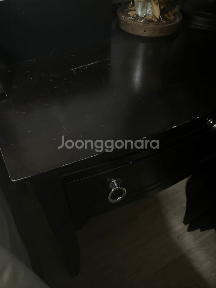 수입가구 미라지 침대+협탁+화장대 (라지킹)--2