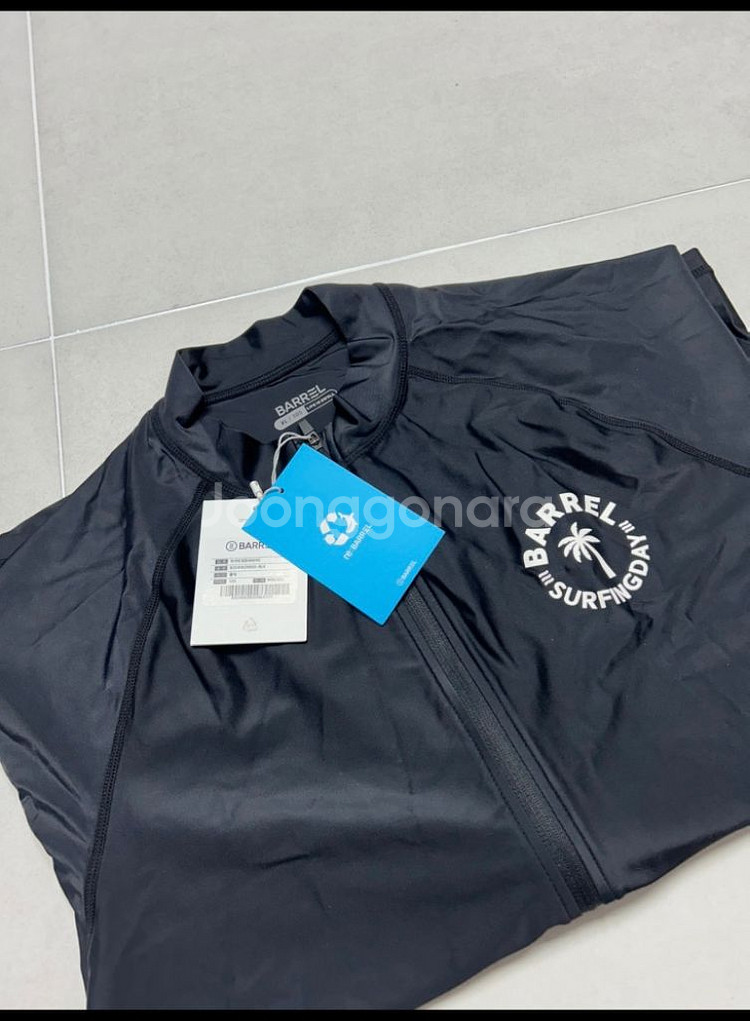 배럴 집업 래쉬가스 XL (새상품)--1