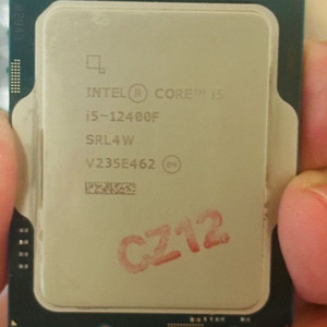 인텔 12세대 i5 12400f cpu