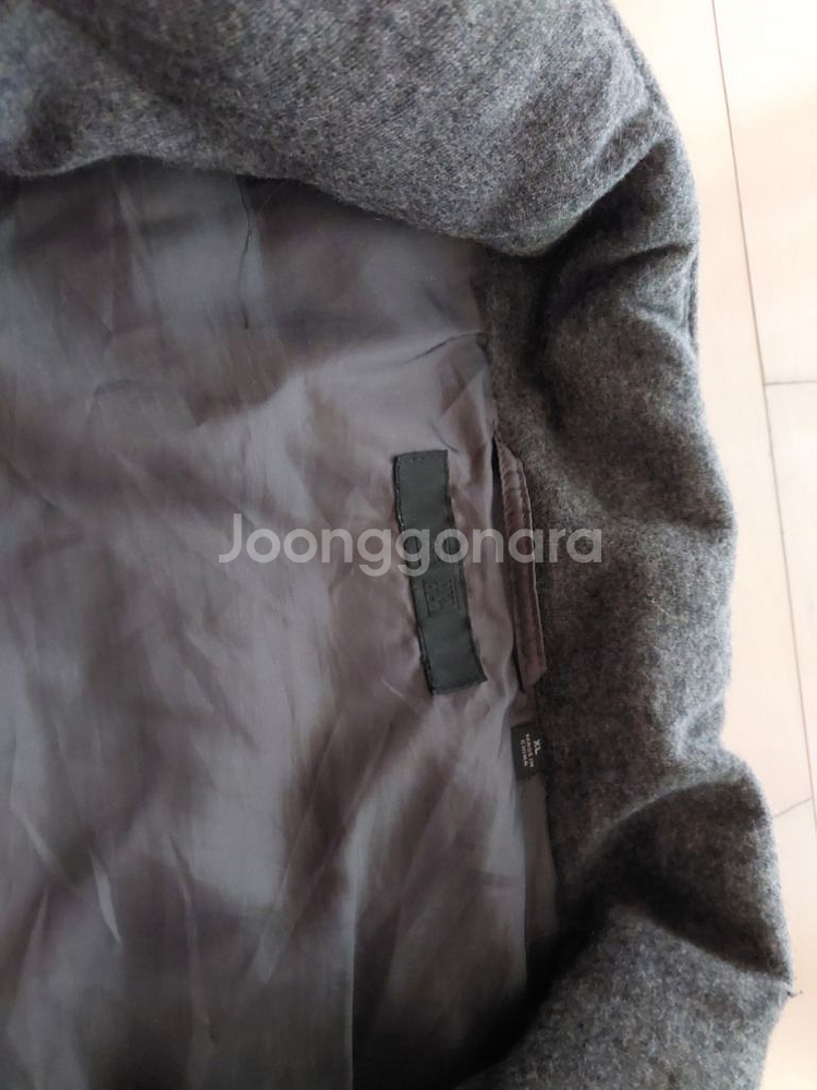 유니클로남자모직패딩조끼--1