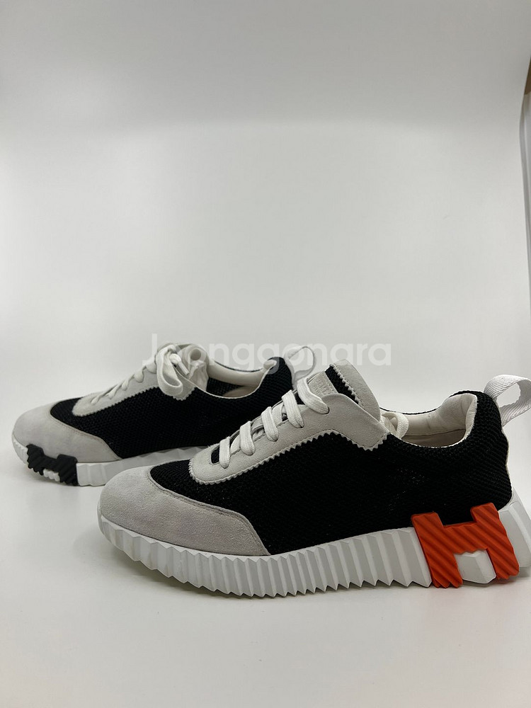 [새상품급]에르메스 바운싱 스니커즈 블랑누아--4