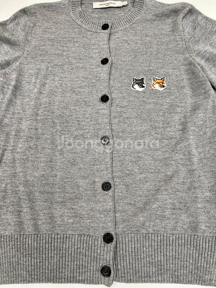 [새상품급]메종키츠네 더블 폭스 가디건--6