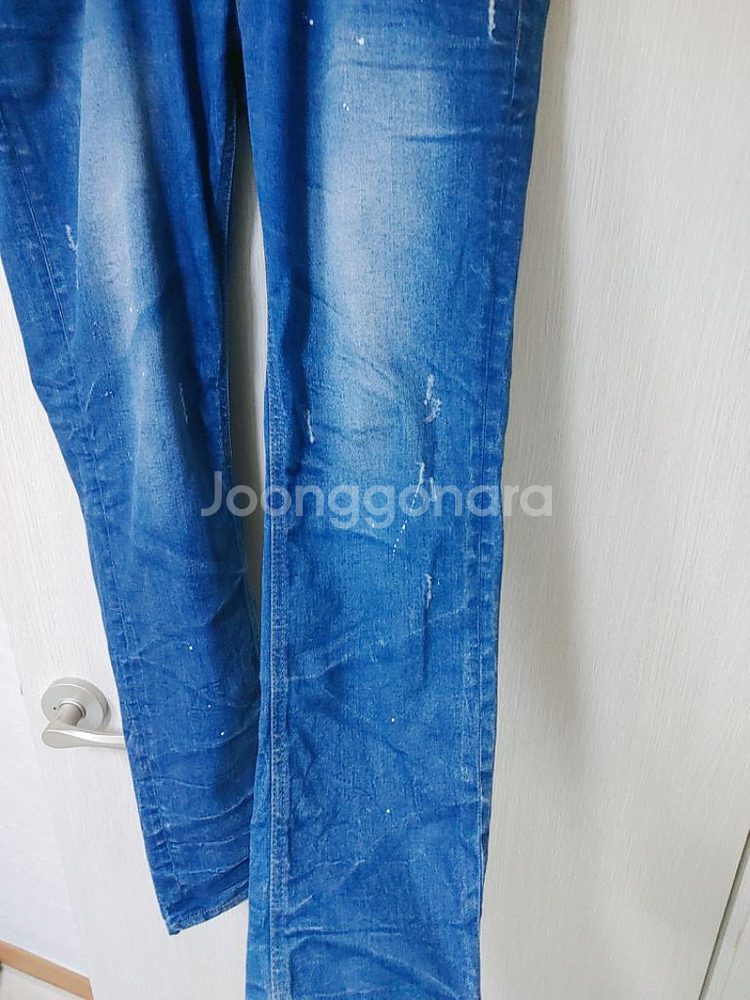 버커루 정가19만9천 인디고 빈티지워싱 데님--8