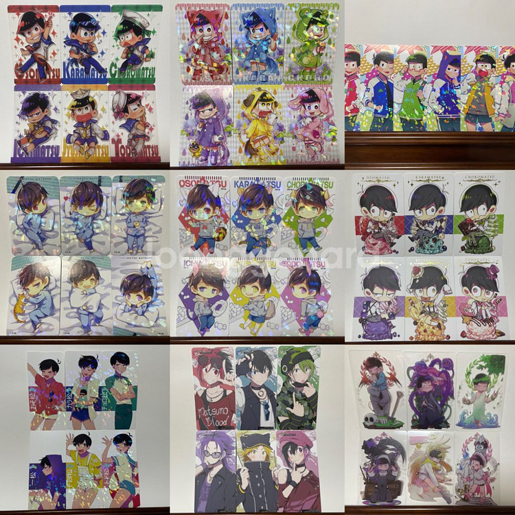 오소마츠상 지류 비공굿즈 카드택--0