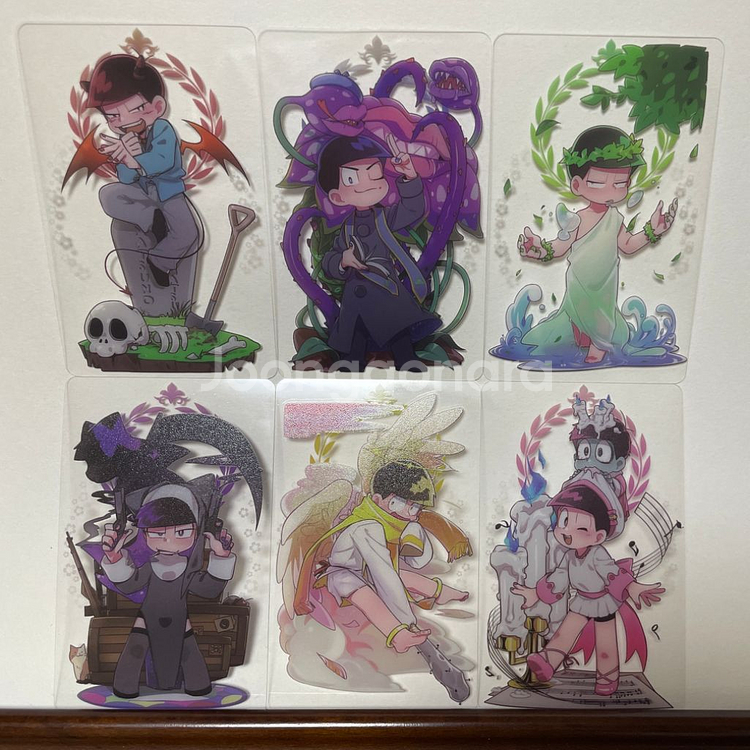 오소마츠상 지류 비공굿즈 카드택--9