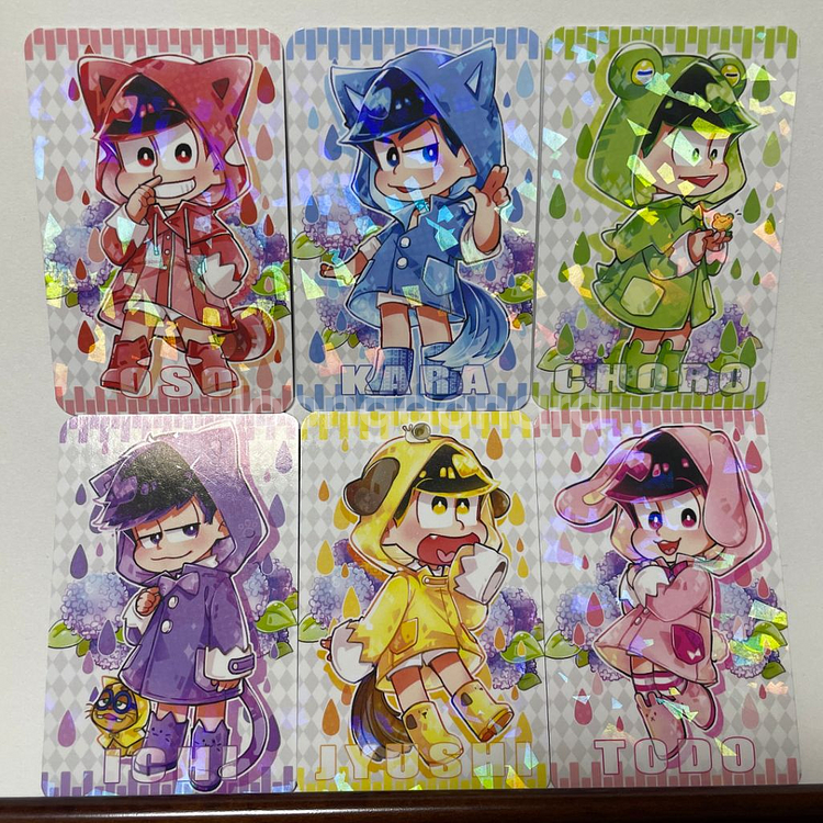 오소마츠상 지류 비공굿즈 카드택--2