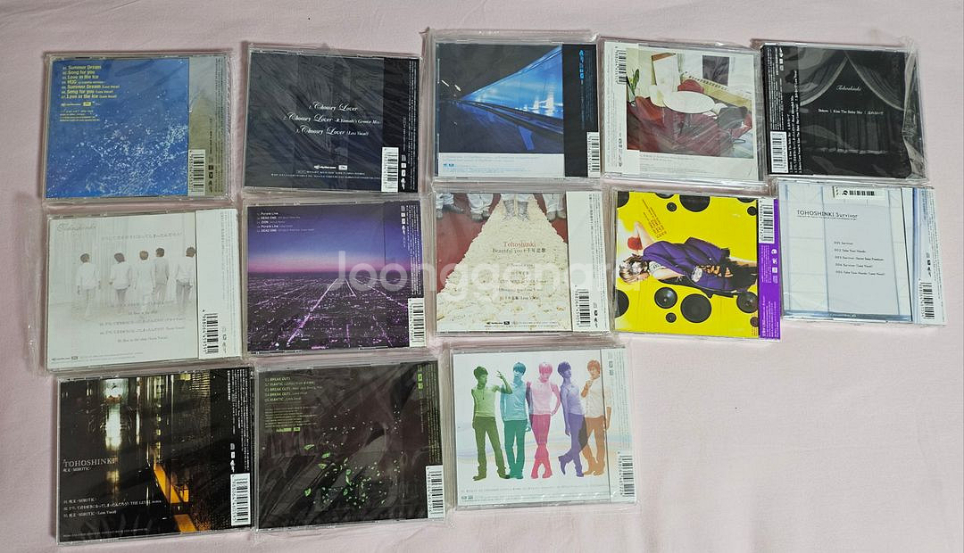 동방신기 일본직수입 싱글 cd반--1