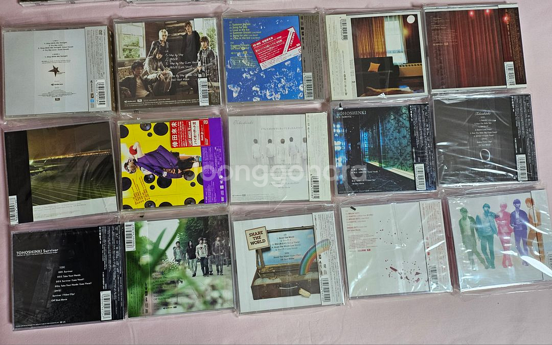 동방신기 일본 싱글 CD+DVD반 일본직수입--1