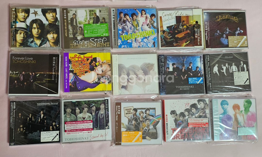 동방신기 일본 싱글 CD+DVD반 일본직수입--0