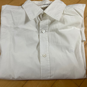 버버리 흰색 셔츠 L