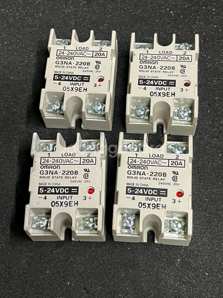 Omron G3NA-220B SSR 4개 일괄--0