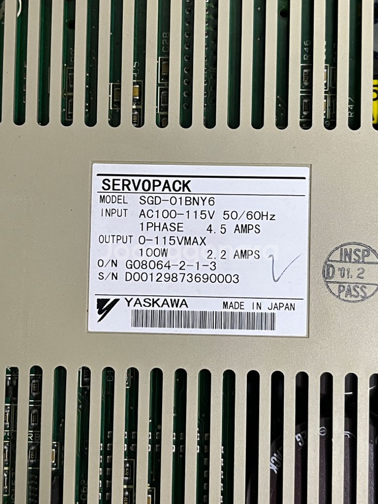 Yaskawa ServoPack SGD-01BNY6--4