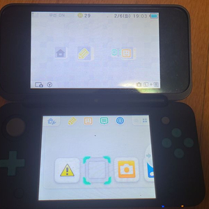 닌텐도 2ds xl + 도팡일당 커비, 튀동숲