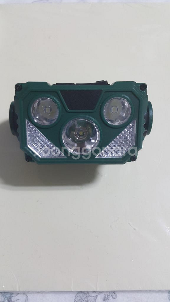 헤드렌턴 USB 충전식 C타입 낚시 작업 캠핑 5구 라--7