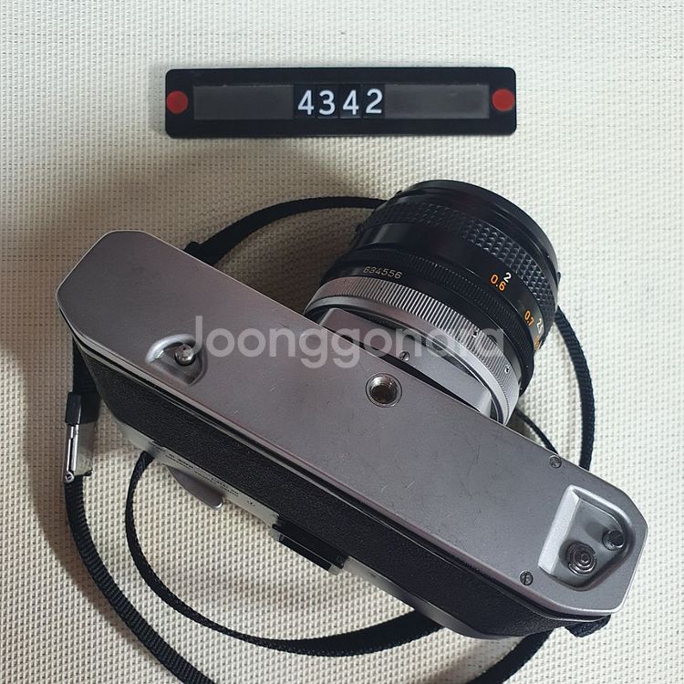캐논 FP 필름카메라 1.8 FD 단렌즈 장착--4