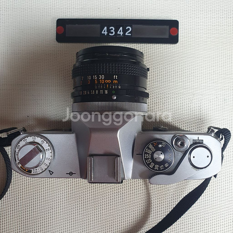 캐논 FP 필름카메라 1.8 FD 단렌즈 장착--2