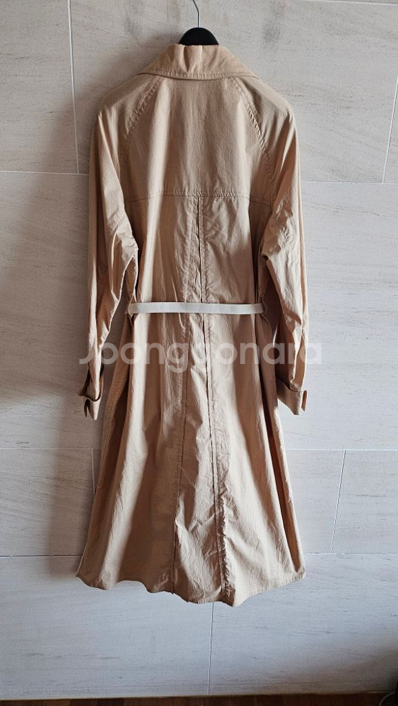 (정품) 듀엘 셔츠 벨티드 롱원핏--6