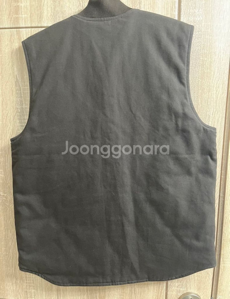 칼하트 wip 누빔 베스트 조끼 L사이즈 다크 브라운--2