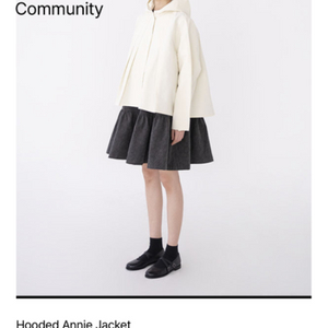 유노이아 Hoodied Annie Jacket