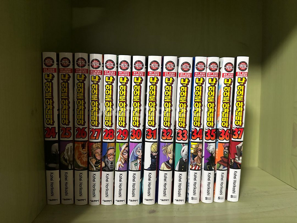 나의 히어로 아카데미아 1권 ~ 37권 일부 특전 포람--1