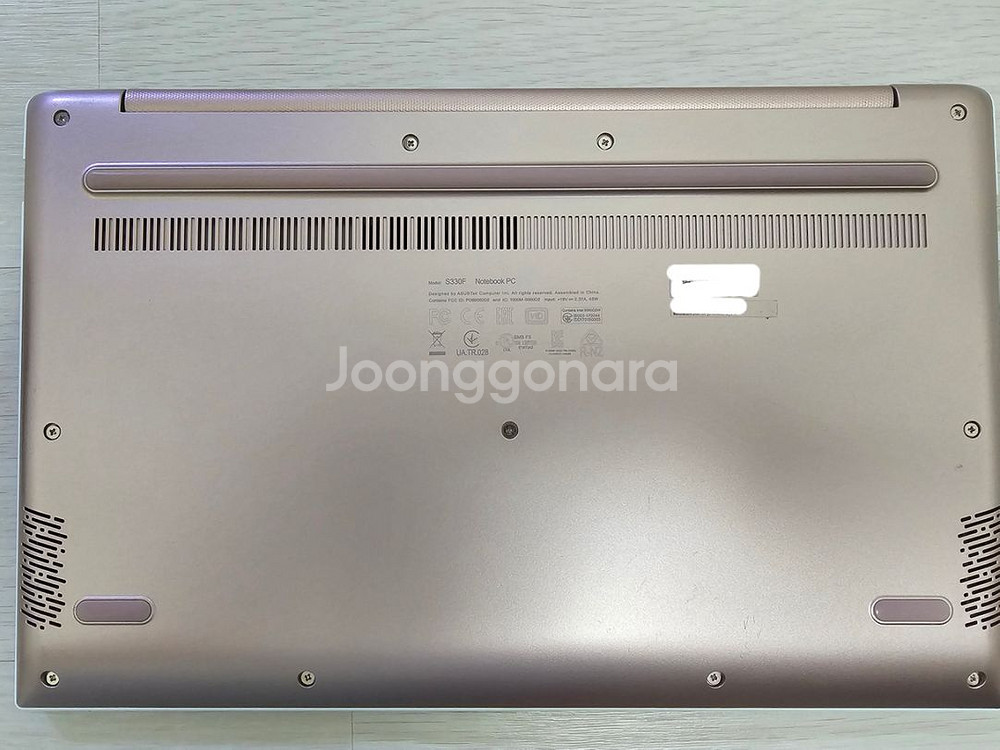 [판매] 아수스 S330F 노트북 팝니다.--2