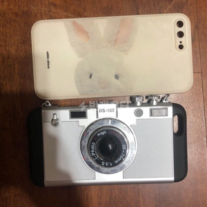 아이폰 8 plus 핸드폰 케이스 (카메라 , 토끼)