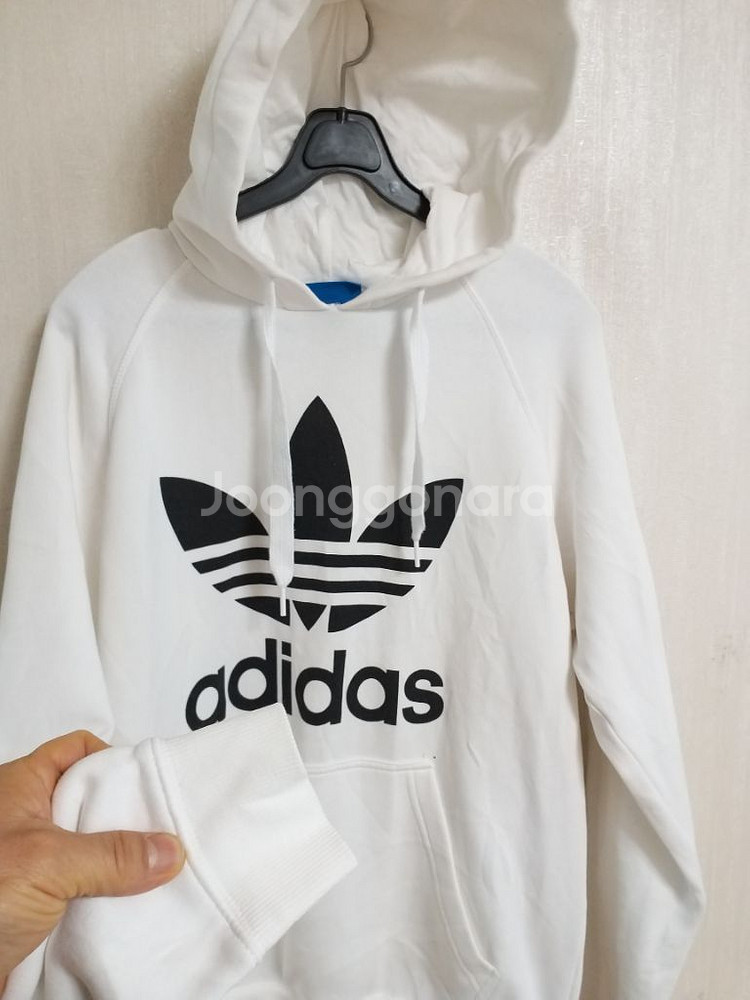 아디다스 대왕불꽃 기모 후드티 (여105.남100)--1