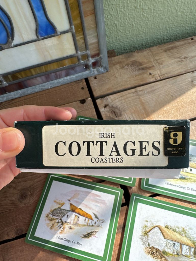 (아일랜드) 빈티지 코티지 코스터 세트--6