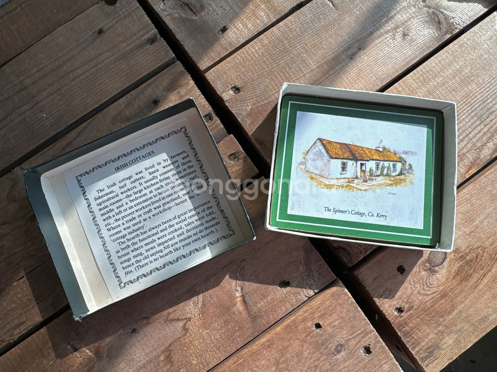 (아일랜드) 빈티지 코티지 코스터 세트--9