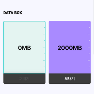 kt 데이터 2기가