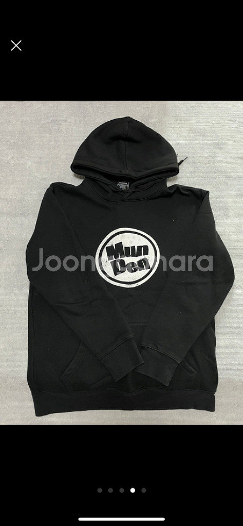 보드복 후드 munden 블랙(M) 기모--3