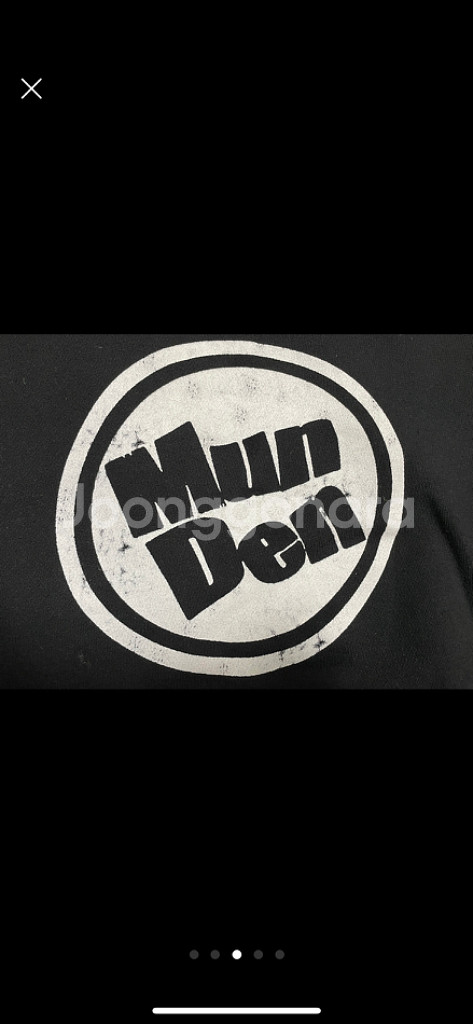 보드복 후드 munden 블랙(M) 기모--2