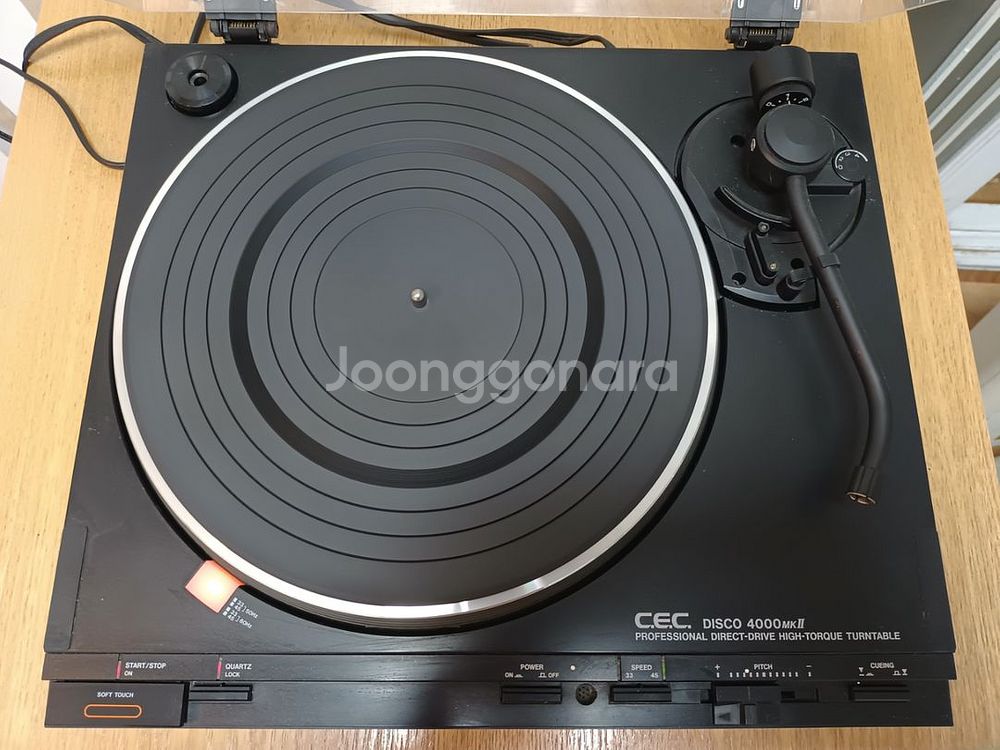 CEC Disco4000mk2 다이랙트 턴테이블--4
