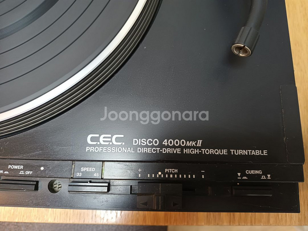 CEC Disco4000mk2 다이랙트 턴테이블--6