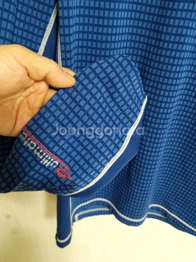 남성 블랙야크 기모 간절기.겨울 등산티셔츠(스판105)--3