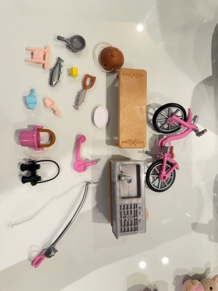 실바니안 패밀리 캠퍼밴셋트와 엄마와 아기 셋트 이미지