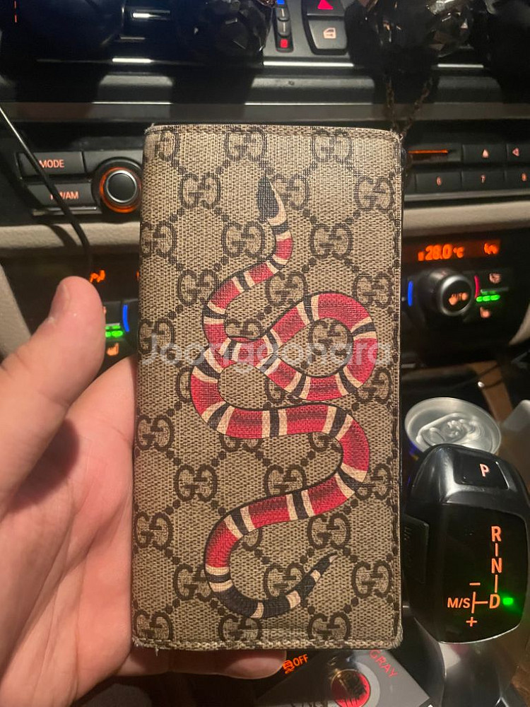 구찌 스네이크 장지갑--5