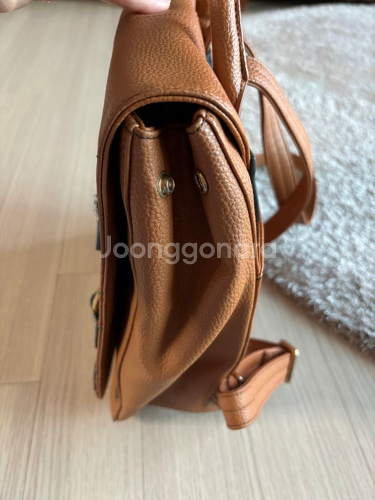 라빠레뜨 가죽 백팩 구제 빈티지--3