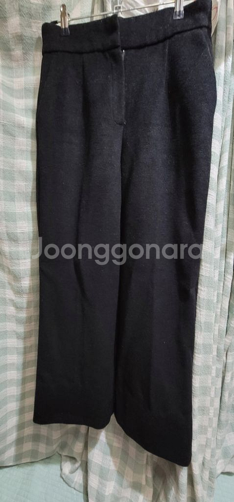 나인 클래식 부츠컷 울 모직 바지--1