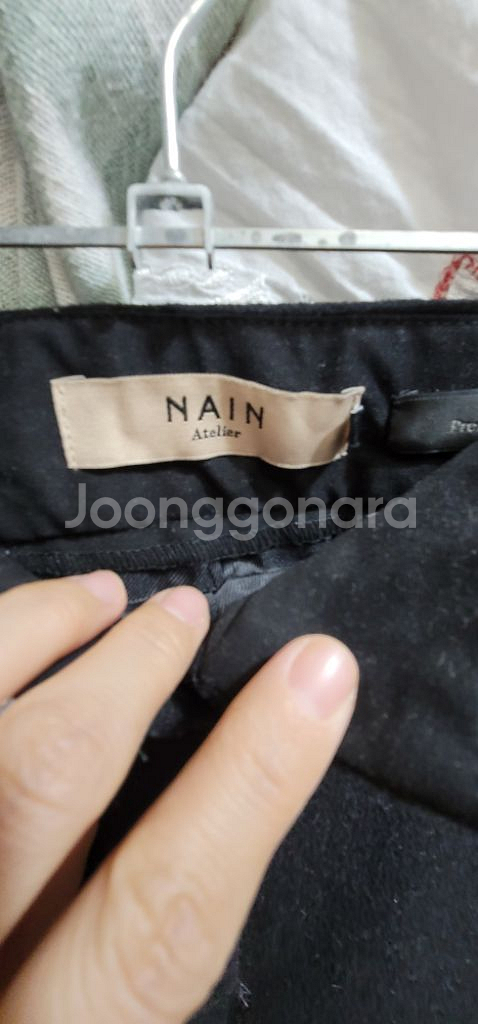 나인 클래식 부츠컷 울 모직 바지--3
