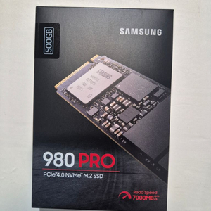 미개봉 삼성 SSD 980 PRO 500G 팝니다