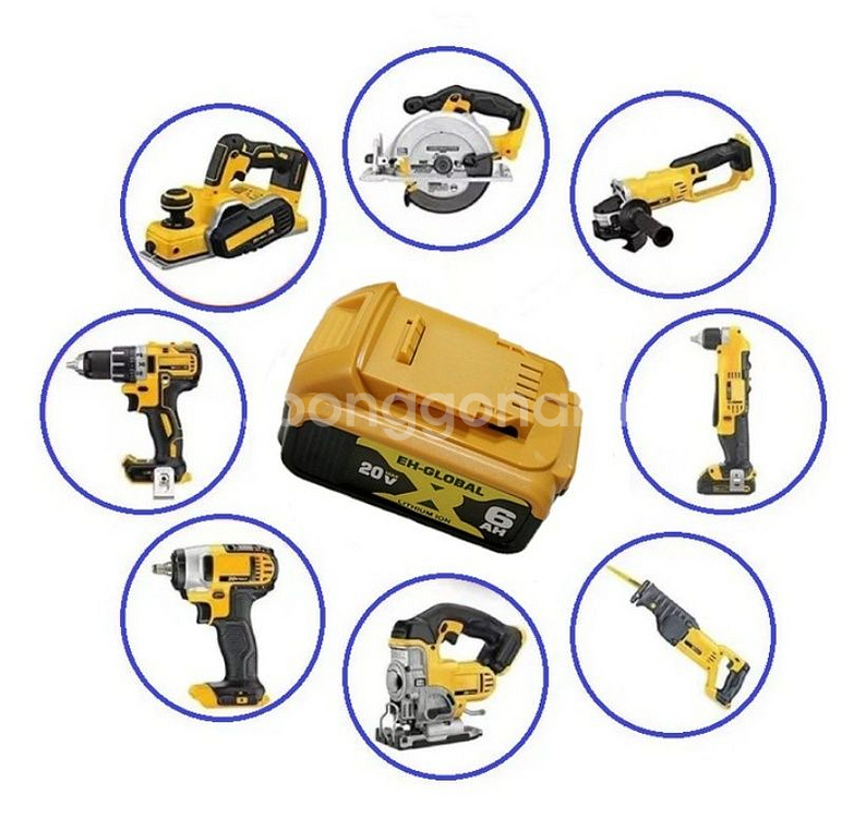 디월트 호환 배터리(20V 6.0Ah)--4