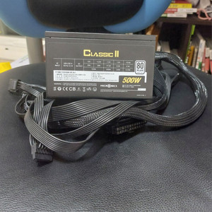마이크로닉스 500w 파워서플라이 판매합니다