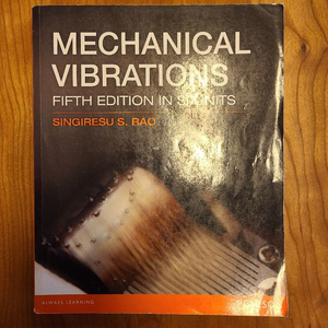 MECHANICAL VIBRATIONS(진동학)