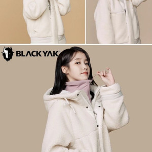 블랙야크 아이유픽 남녀공용 양털후드자켓