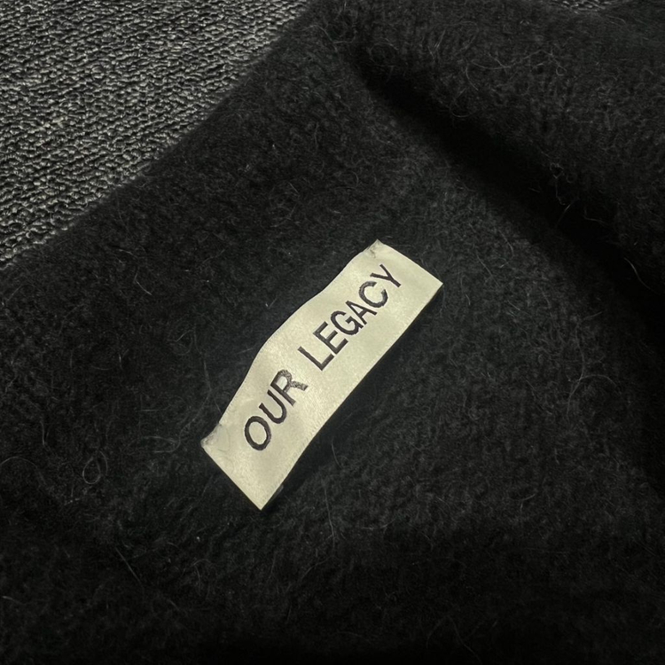 아워레가시 크롭 니트 가디건--2