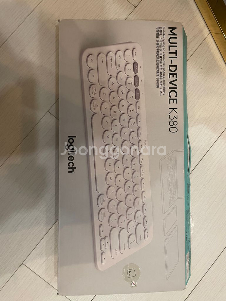 로지텍 K380 판매합니다(키스킨포함)--2